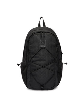 Calvin Klein Calvin Klein Ruksak Utility Emblem Bungee Backpack LV04D3301G Crna