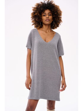 blue shadow blue shadow Tunika Syri Szary Regular Fit