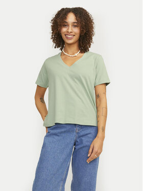 JJXX JJXX T-Shirt Annie 12255655 Zielony Regular Fit