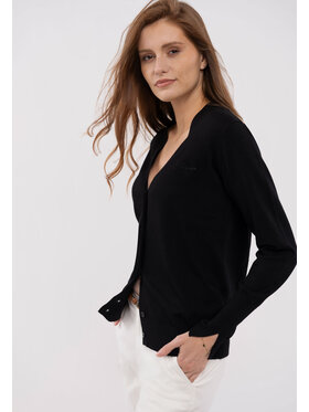 Volcano Volcano Sweter S-VIVI Czarny Regular Fit