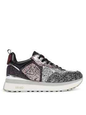 Liu Jo Liu Jo Sneakers Maxi Wonder Glitter 01 BF5009 TX007 Argento
