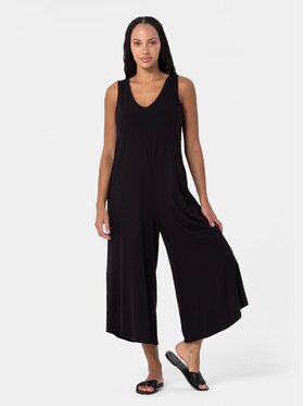 BASICLO BASICLO Kombinezon W-2170 Czarny Loose Fit