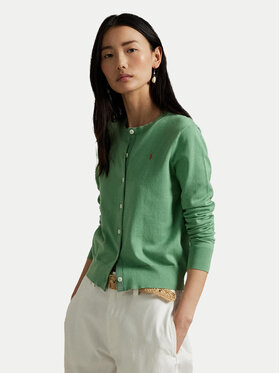 Polo Ralph Lauren Polo Ralph Lauren Kardigan 211891672027 Zielony Regular Fit