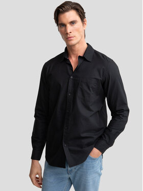 BIG STAR BIG STAR Koszula TRIXI Czarny Basic Fit
