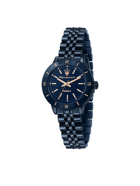Maserati Maserati Zegarek Solar Blue R8853149501 Granatowy
