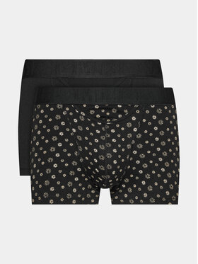 HOM HOM 2er-Set Boxershorts 402660 Schwarz