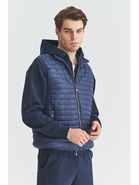 Pako Lorente Pako Lorente Kamizelka P21WN-8X-038 Granatowy Regular Fit