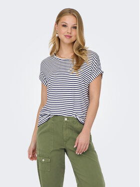 ONLY ONLY Tričko Moster 15206243 Biela Regular Fit