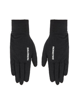 Salomon Salomon Рукавички Merino LC2952500 Чорний