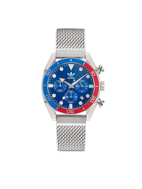 adidas Originals adidas Originals Zegarek Edition Two Chrono AOFH22500 Srebrny