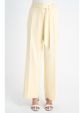CLICK CLICK Παντελόνι υφασμάτινο 30-406 Κίτρινο Relaxed Fit
