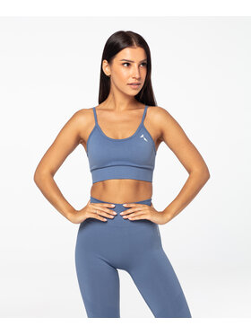Carpatree Carpatree Biustonosz sportowy Vibe Bra Niebieski