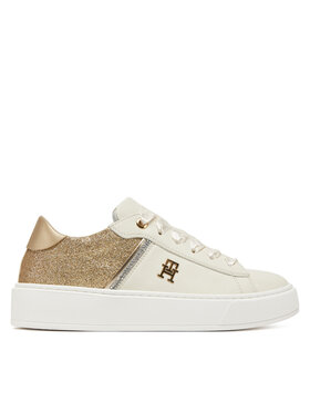 Tommy Hilfiger Tommy Hilfiger Αθλητικά Low Cut Lace UP T4A9-33935-1281 S Λευκό