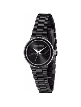 KARL LAGERFELD KARL LAGERFELD Hodinky R0553104506 Černá