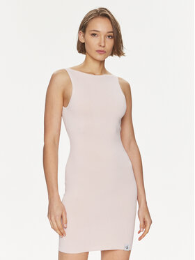 Calvin Klein Jeans Calvin Klein Jeans Sommerkleid Archive J20J223049 Rosa Slim Fit