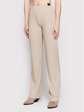 Sixth June Sixth June Текстилни панталони 33430 Бежов Regular Fit