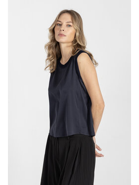 Deni Cler Milano Deni Cler Milano Top T-DC-0009-F2-80-58-1 Granatowy Regular Fit