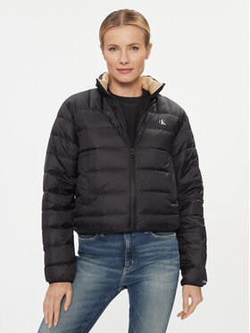 Calvin Klein Jeans Calvin Klein Jeans Puhovka Ul Short Puffer J20J222585 Črna Regular Fit