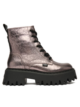 Buffalo Buffalo Gležnjarji Aspen Lace Up Mid 1622596 Srebrna
