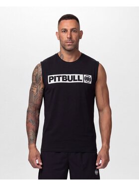 PITBULL PITBULL Koszulka techniczna Casual Sport HILLTOP Czarny Regular Fit