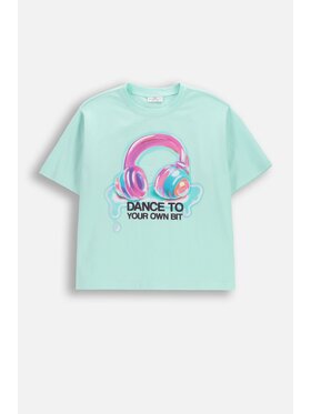 Coccodrillo Coccodrillo T-Shirt WC6143201SGJ-011 Zelená Regular Fit