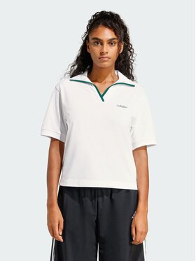 adidas adidas Polo 158660 Biały Regular Fit
