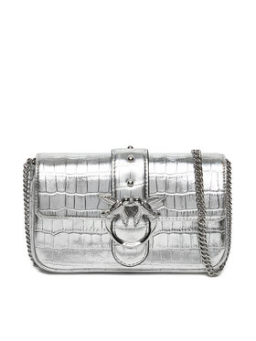 PINKO PINKO Torbica Love One Pocket Simply C AI 24-25 PLTT 103838 A1W5 Srebrna