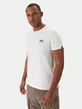 Alpha Industries Alpha Industries Tričko Basic 188505 Biela Regular Fit