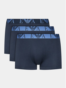 Emporio Armani Underwear Emporio Armani Underwear Komplet 3 par bokserek 111357 3F715 40035 Granatowy