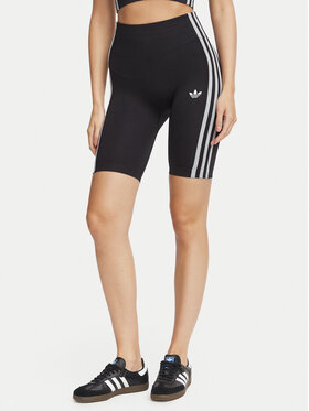 adidas adidas Велосипедки Essentials 3 Stripes Seamless Shorts 5 Inch KZ4126 Чорний Slim Fit