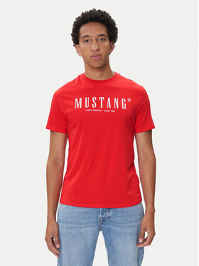 Mustang Mustang T-särk Austin 1016853 Punane Regular Fit