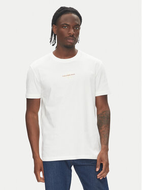 Calvin Klein Jeans Calvin Klein Jeans T-Shirt Monologo J30J325649 Biały Regular Fit