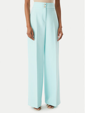 Maryley Maryley Pantaloni di tessuto 6EB680/43AC Turchese Regular Fit