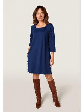QUIOSQUE QUIOSQUE Sukienka codzienna 082302 YOUTH PARIS DRESS Granatowy Regular Fit