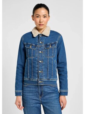 Lee Lee Giacca da donna SHERPA RIDER Blu Regular Fit