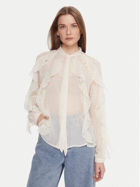 ONLY ONLY Koszula Taryn 15360696 Beżowy Regular Fit
