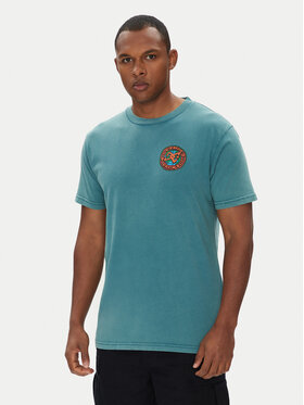 DC DC T-shirt ADYZT05458 Zelena Regular Fit