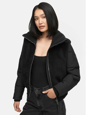 Navahoo Navahoo Kurtka zimowa Teddyzone Czarny Regular Fit