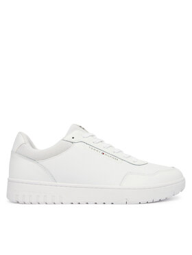 Tommy Hilfiger Tommy Hilfiger Сникърси Th Basket Core Lite Lth FM0FM05713 Бял