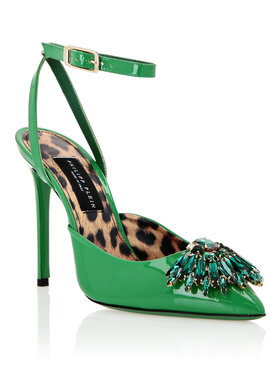 PHILIPP PLEIN PHILIPP PLEIN Szpilki 1105 Zielony