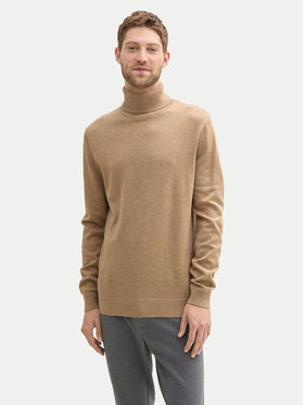 Tom Tailor Tom Tailor Bluză cu gât 1042456 Bej Regular Fit
