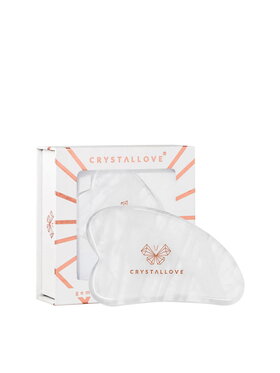 Crystallove Crystallove Kryształ górski Kamień Gua Sha