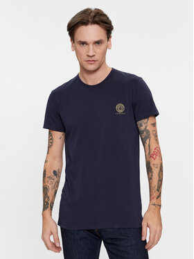 Versace Versace Комплект 2 тишъртки AU10193 Цветен Slim Fit