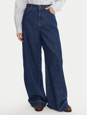 Weekend Max Mara Weekend Max Mara Jeansy Ciro 2525186042 Granatowy Wide Leg
