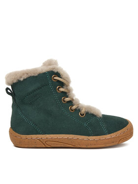 Froddo Froddo Gležnjarji Minni Suede Laces G2110140-5 S Turkizna