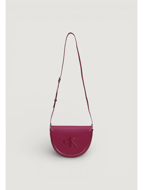 Calvin Klein Calvin Klein Borsetta RAISED CK SADDLE CROSSBODY Rosso