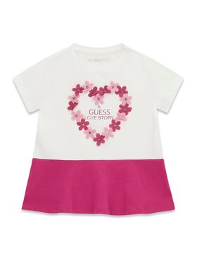 Guess Guess Футболка K6GI20 K6YW4 Білий Regular Fit