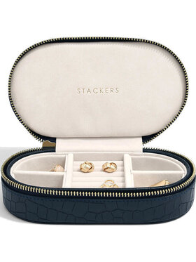 Stackers Stackers Szkatułka na biżuterię classic Granatowy