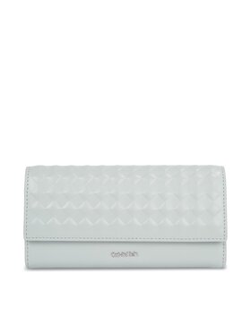 Calvin Klein Calvin Klein Didelė Moteriška Piniginė Calvin Mini Quilt K60K611895 Pilka