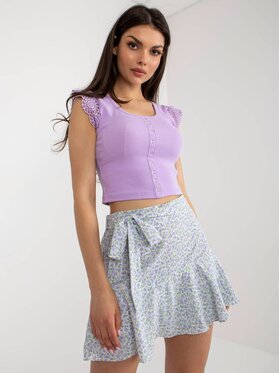 Merg Selection Merg Selection Spódnica 225477 Fioletowy Regular Fit